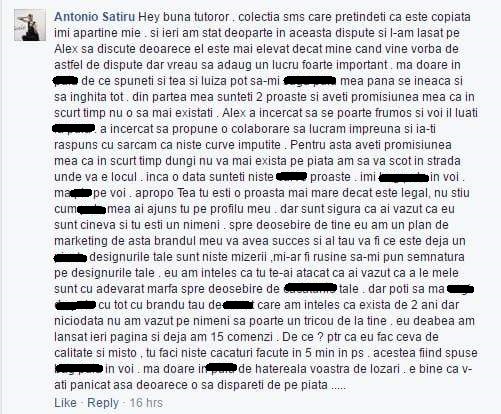 Magicianul de la Romanii au Talent a făcut praf două tinere care l-au acuzat că le-au copiat linia de tricouri recent lansate. Satiru Antonio  a înjurat ca șa ușa cortului