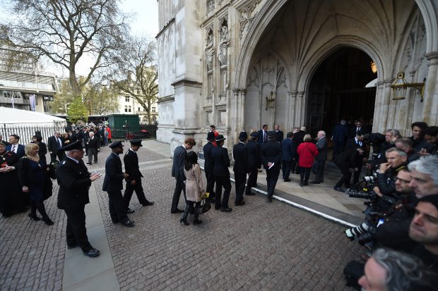 Ceremonia de la Catedrala Westminster