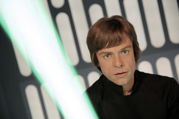 Luck Skywalker si sabia sa cu laser