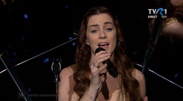 Lucie Jones, din Marea Britanie, in finala Eurovision 2017